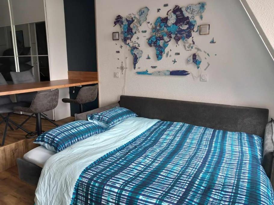 Mini-Duplex Cosy Avec Magnifique Vue Mer دوفييل المظهر الخارجي الصورة