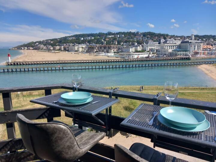 Mini-Duplex Cosy Avec Magnifique Vue Mer دوفييل المظهر الخارجي الصورة